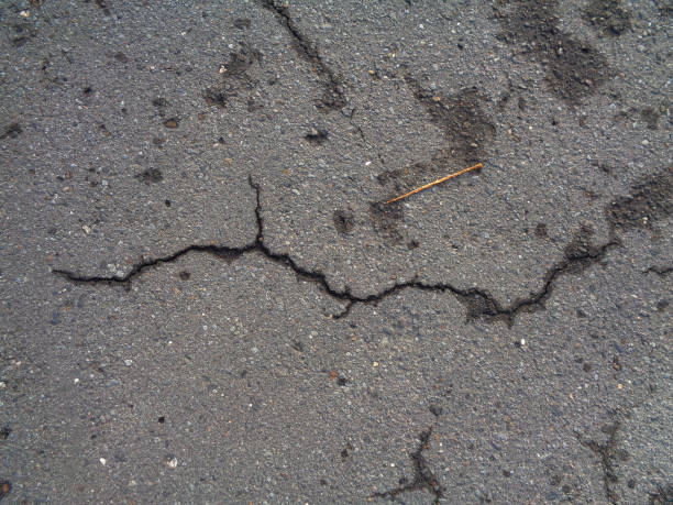 istock Close up view of Road in morning 1916602264