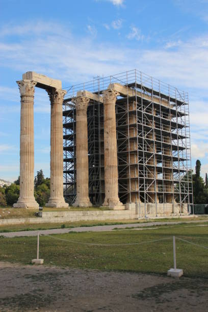 Templo de Zeus Templo de Zeus olympeion stock pictures, royalty-free photos & images