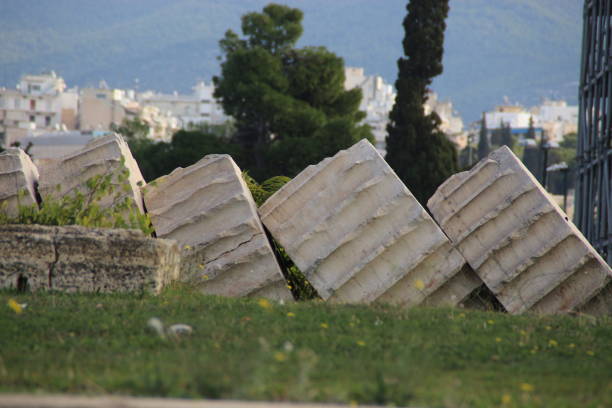 Templo de Zeus Templo de Zeus olympeion stock pictures, royalty-free photos & images