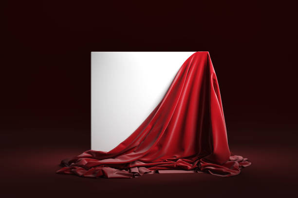istock Stone shelf for display product at beige rock background. Empty stones podium. 1916692558