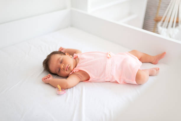 istock Sleeping newborn baby girl 1916734085