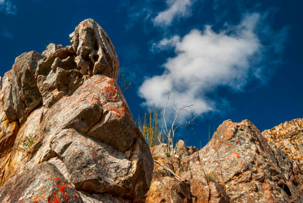 istock textured rock detail granite and quartz in a dramatic mountain landscape 1916737868