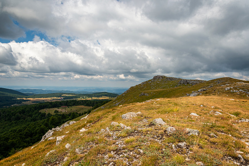 Ispolin peak in Stara Planina. Gabrovo province, Bulgaria, Europe.