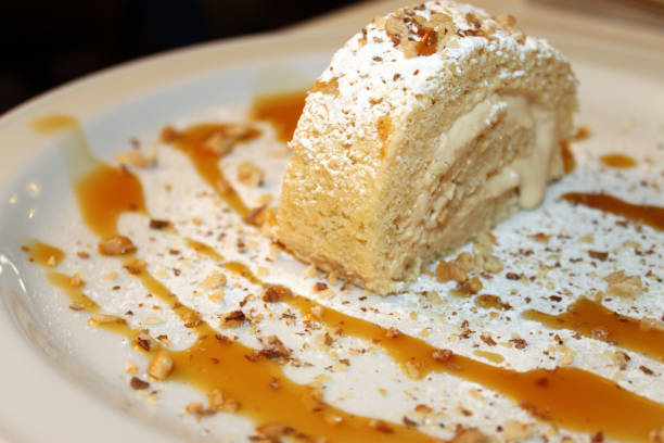 istock gypsy arm dessert with cream 1916843043