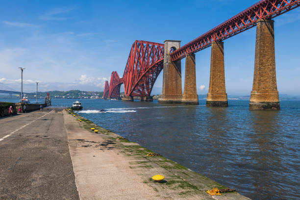 istock Forth Bridge On Firth Of Forth In Scotland 1916847873