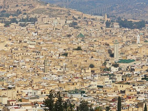 istock View of Fez from the viewpoint, Morocco 1916861844
