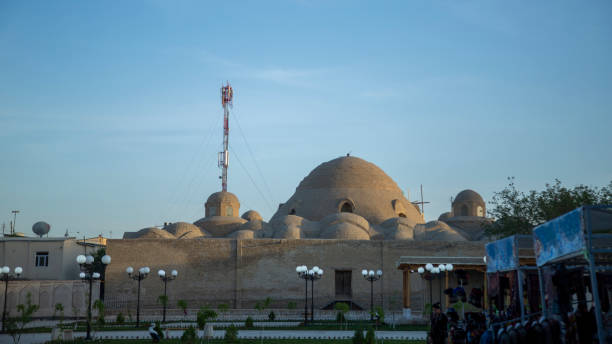 istock sand and brick dome in a bukhara 1916937380