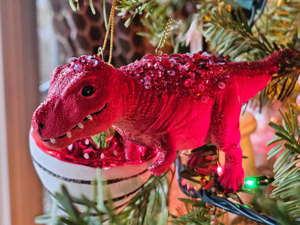 istock Dinosaur Christmas Ornament 1916944582