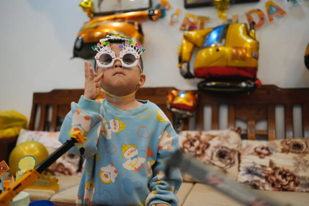 A child's fourth birthday