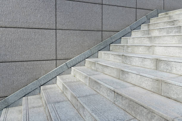 istock Close up of stone staircase 1917002528