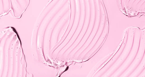 istock texture gel serum on pink background 1917015330