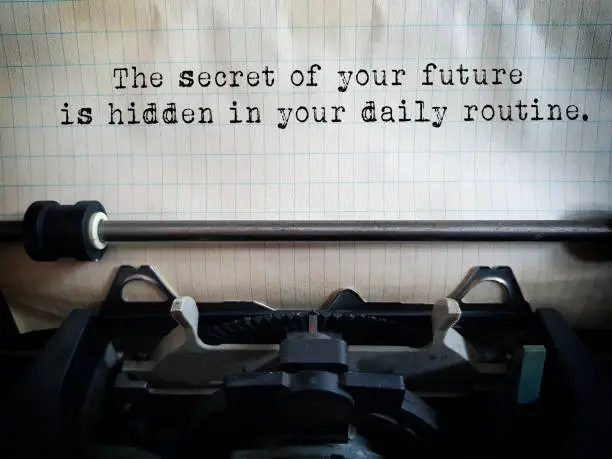 Photo of The secret of your future is hidden in your daily routine.