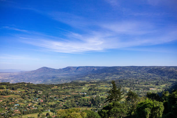 istock Panoramic scenic view of Mount Longonot Landscape 1917066815