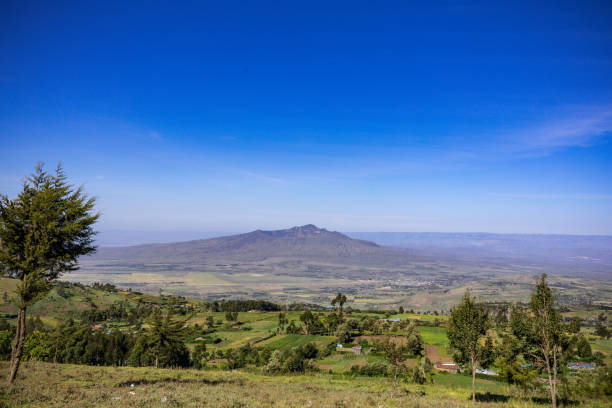 istock Panoramic scenic view of Mount Longonot Landscape 1917076118