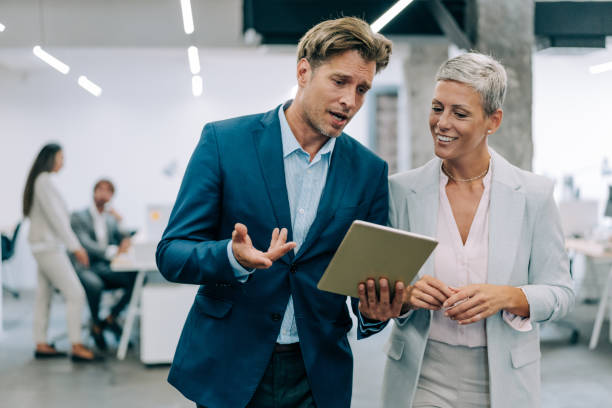 istock Business people in the office. 1917091205