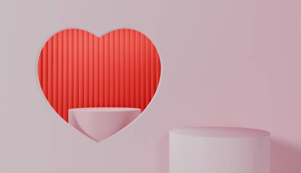istock Valentines Day on Pink Color Background 1917105053