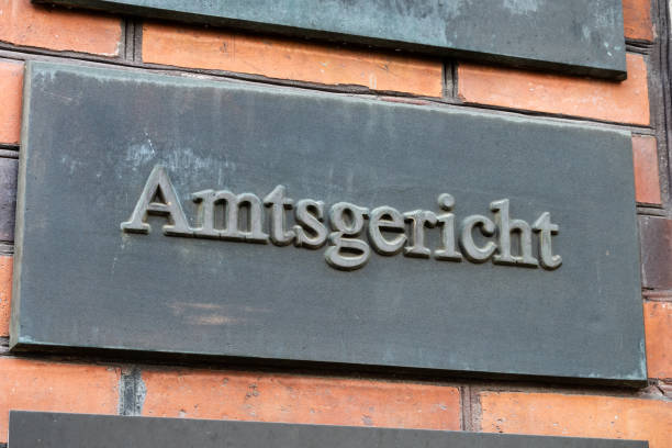 istock Amtsgericht (Local Court) Sign on a Building Exterior 1917133610