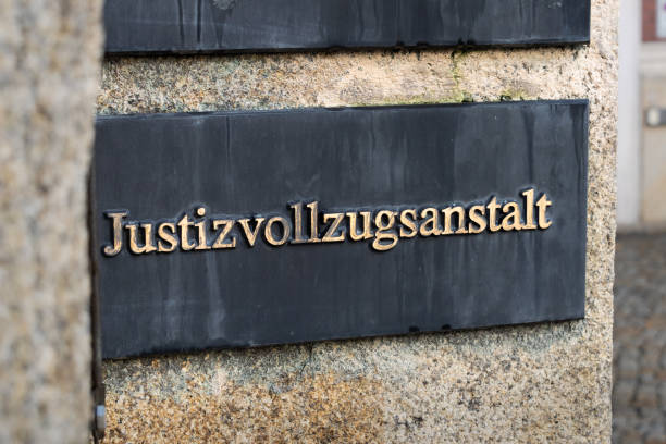 istock Justizvollzugsanstalt (Prison) Sign in Germany 1917133620