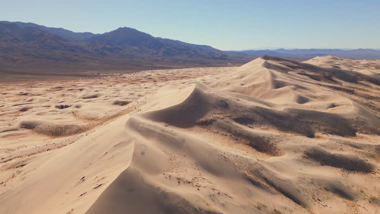 Aerial view of the Mojave Desert, Western USA