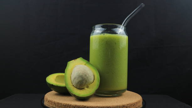 istock natural drink smoothie with avocado juice and yogurt 1917196496