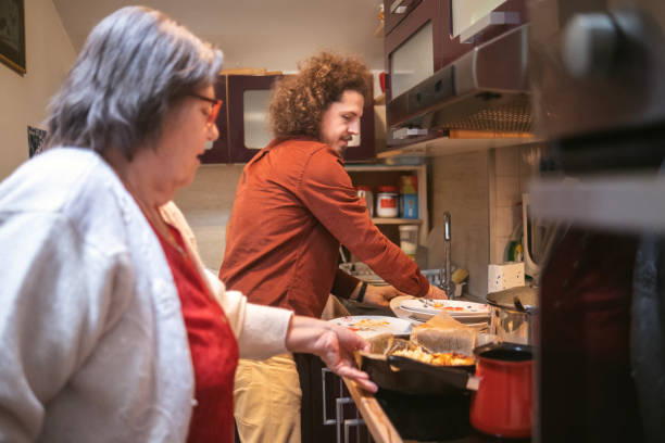istock No grandmother, I will clean the dishes this time 1917399741