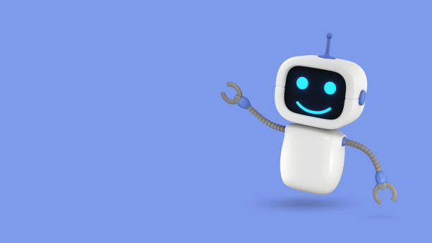 istock 3d Render Concept future Robot chatbot, AI in science and business, Technology and engineering concept. 3d illustration 1917481309