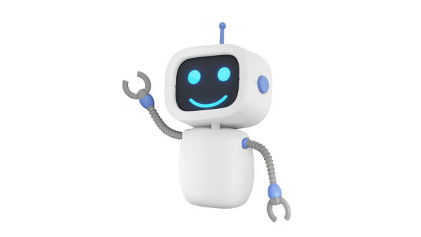 istock 3d Render Concept future Robot chatbot, AI in science and business, Technology and engineering concept. 3d illustration 1917481312