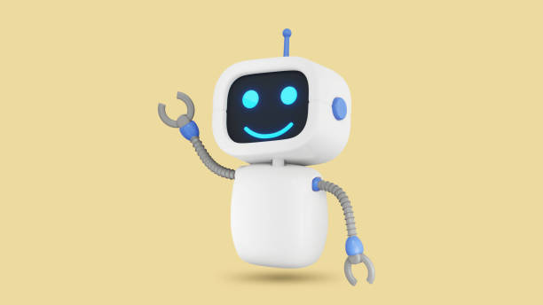 istock 3d Render Concept future Robot chatbot, AI in science and business, Technology and engineering concept. 3d illustration 1917481325