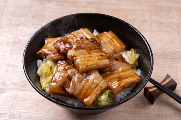 Pork belly yakiniku bowl