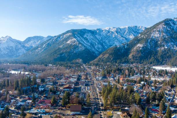 istock Leavenworth landscape in the morning 1917582024