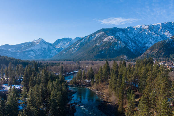 istock Leavenworth landscape in the morning 1917582545