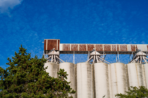 A grain facility near Elliott Bay.