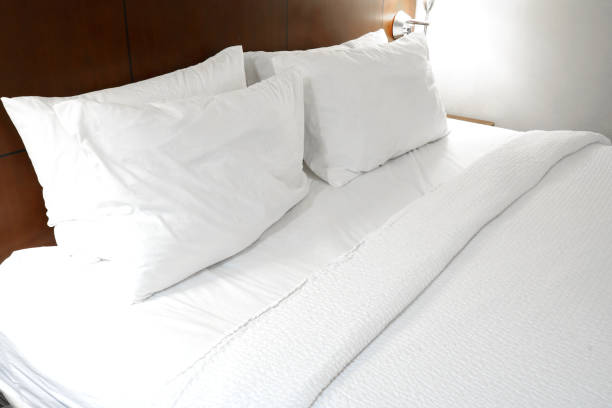 istock close up on pillows on the bed 1917628654
