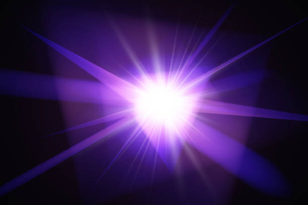 istock Light star crystal shiny hologram bokeh. Set of transparent color effects. 1917657706