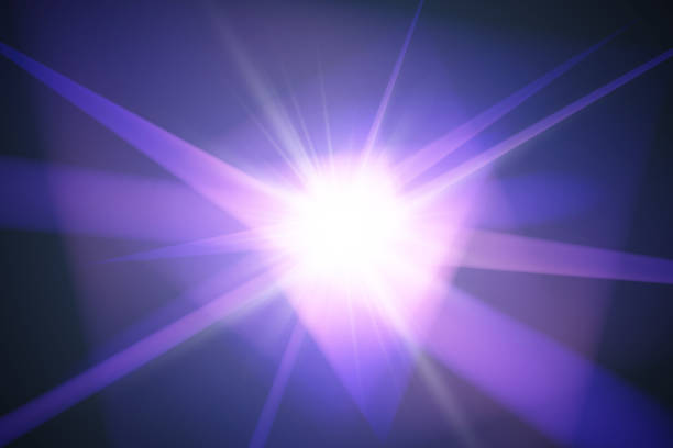 istock Light star crystal shiny hologram bokeh. Set of transparent color effects. 1917657733