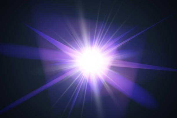 istock Light star crystal shiny hologram bokeh. Set of transparent color effects. 1917658242