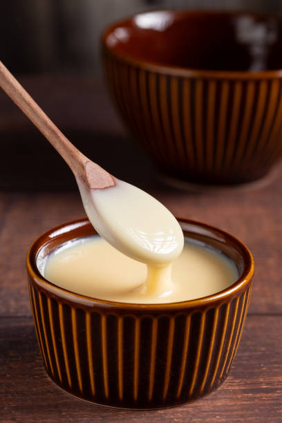 istock Fresh condensed milk in the bowl. 1917705747