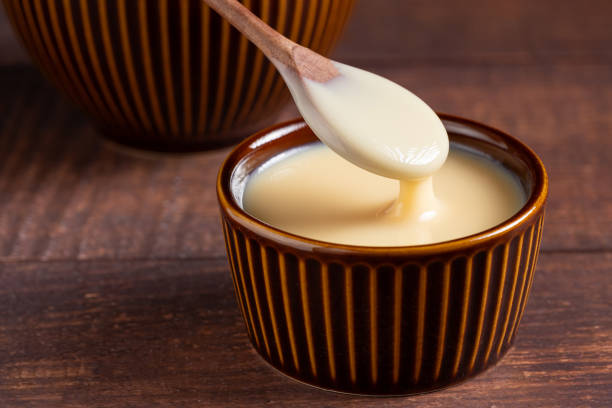 istock Fresh condensed milk in the bowl. 1917705754