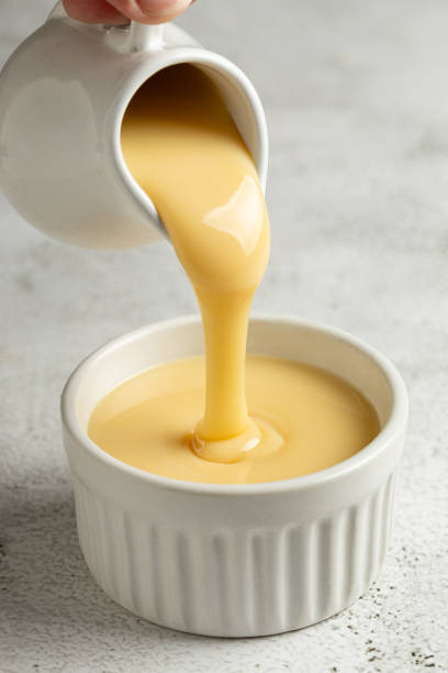 istock Fresh condensed milk in the bowl. 1917706278