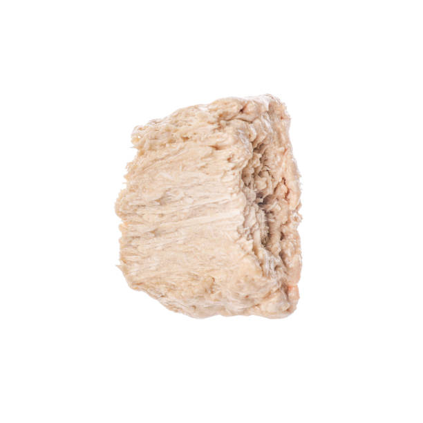 istock Piece of tasty halva isolated on white 1917803401