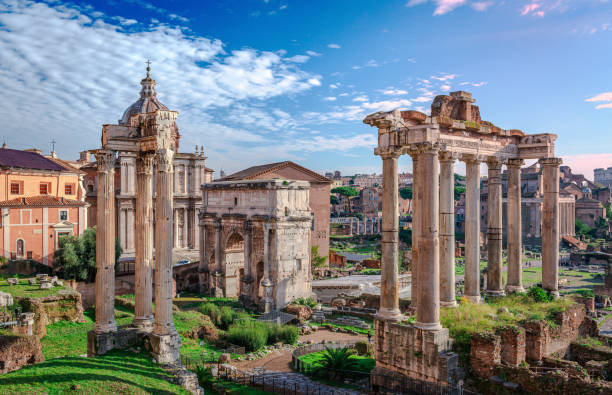 istock The Roman Forum, seen from Capitoline Hill. 1917830897
