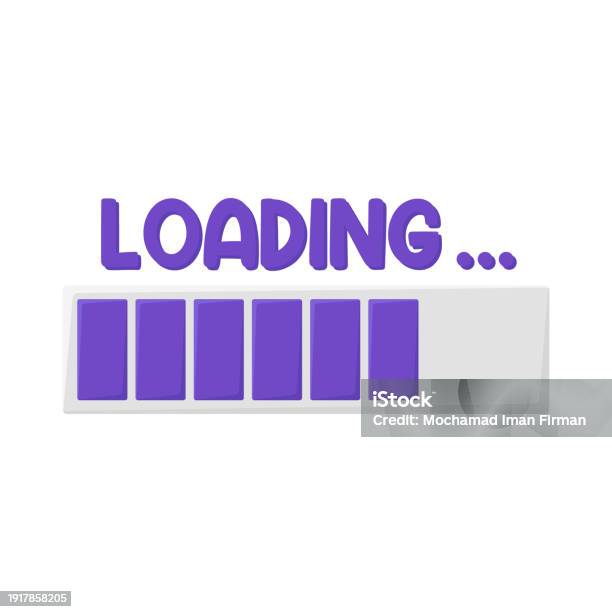Loading In Spanish Ilustración de Loading y más Vectores Libres de Derechos de Adhesivo de ...