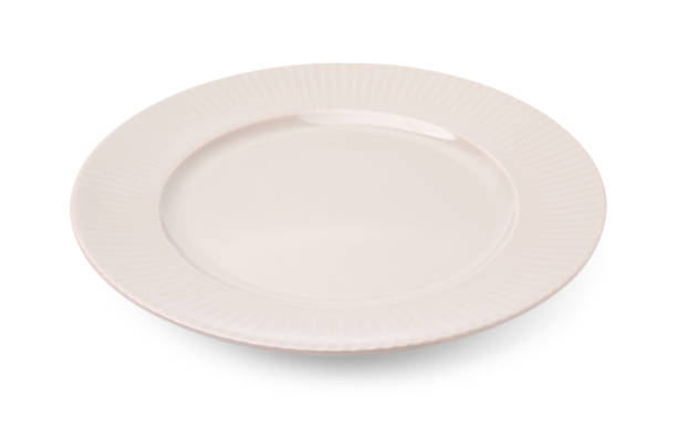 istock One ceramic plate isolated on white. Cooking utensil 1917886367