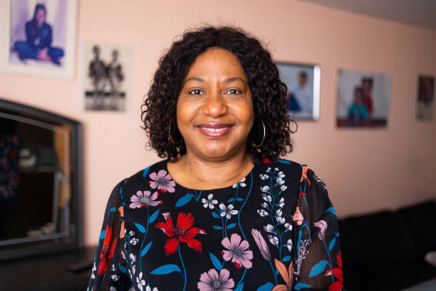 istock Black woman smiling proudly 1917895635