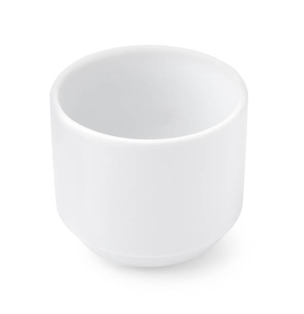 istock One ceramic cup isolated on white. Cooking utensil 1917904436