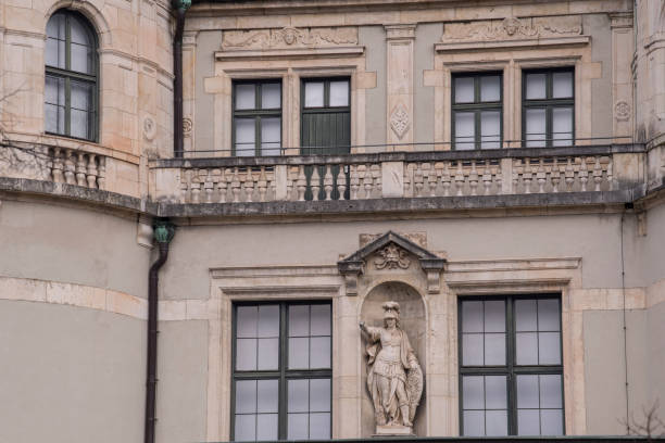 Munich, Germany - December 20,2021 : Famous Bavarian national museum in Munich.