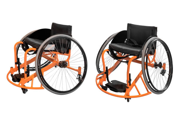 istock wheelchair isolated on a white background 1918080556