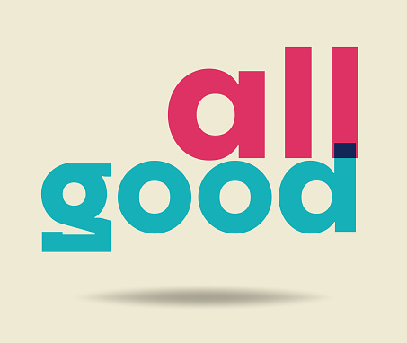 Postive Text Message Positive Text Message Design Stock Illustration - Download Image Now ...
