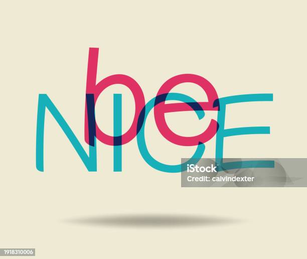 Postive Text Message Positive Text Message Design Stock Illustration - Download Image Now ...