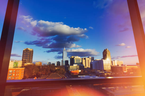 Skyline of Downtown Charlotte, North Carolina, USA